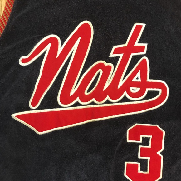 NBA Throwback Allen Iverson Nats/ 76ers Jersey - Picture 3 of 6